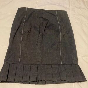 Grass Collection Charcoal Pencil Skirt